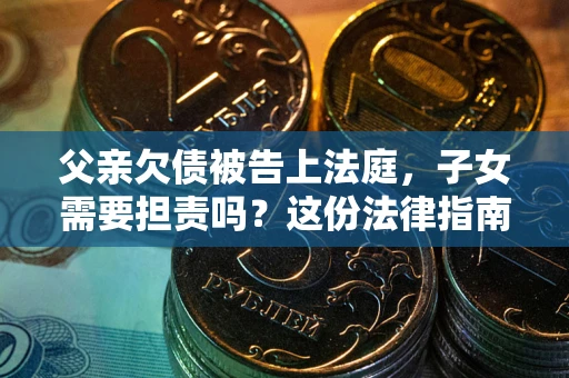 武汉父亲欠债被告上法庭，子女需要担责吗？这份法律指南必须看完