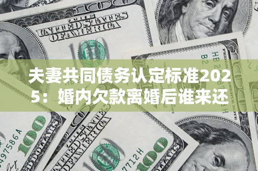 武汉夫妻共同债务认定标准2025：婚内欠款离婚后谁来还？