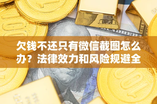 武汉欠钱不还只有微信截图怎么办？法律效力和风险规避全解析