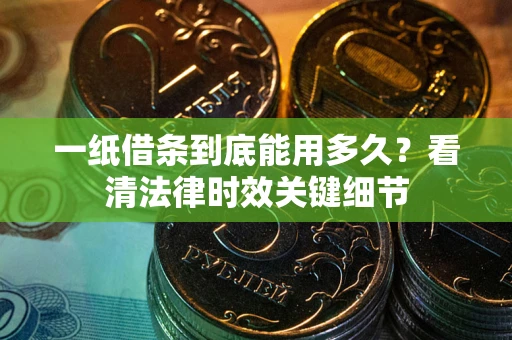 武汉一纸借条到底能用多久？看清法律时效关键细节