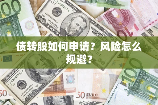 武汉债转股如何申请？风险怎么规避？
