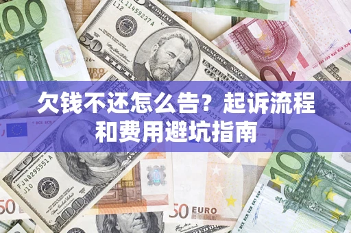 武汉欠钱不还怎么告?起诉流程和费用避坑指南 武汉欠钱不还怎么告?起诉流程和费用避坑指南