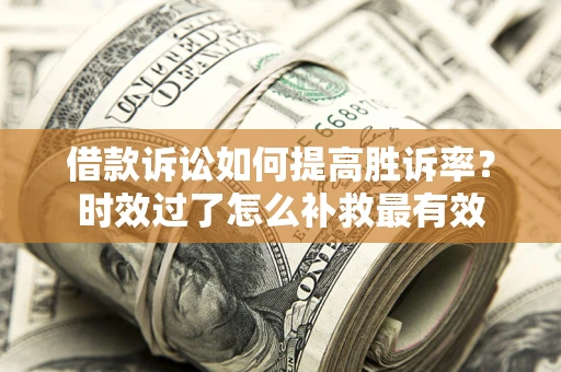 武汉借款诉讼如何提高胜诉率？时效过了怎么补救最有效